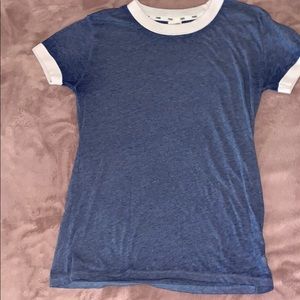 XS PINK Blue Short Sleeve T-Shirt